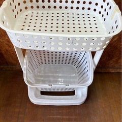 K2001 洗濯カゴ ランドリーバスケットの画像