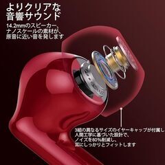 【未使用】イヤホン bluetooth ワイヤレスイヤホンの画像