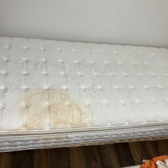 【汚れ】スプリングマットレスの画像