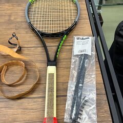 【リサイクルショップ ピカソ 小松原】🎾✨【希少‼️WILSON BLADE PRO 16×19 V7】G2✨高級ガット×振動吸収カスタム×新品グロメット付き✨ 絶好調の美品‼️★6317★の画像