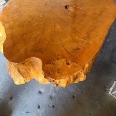 年輪テーブルの画像