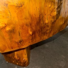 年輪テーブルの画像