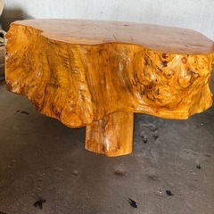 年輪テーブルの画像