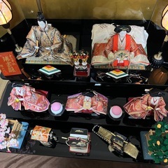 【12月まで】雛人形 三段飾り 伝統工芸・お雛様一式（10万円以上品）の画像