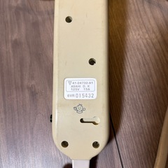 電源タップ　差し口別オンオフ＆雷ガード付きの画像