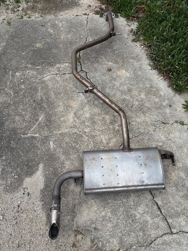 50プリウス　純正マフラー