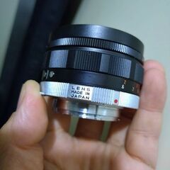 新品級 konica hexanon 52mm f1.8 ★konica FP用レンズの画像