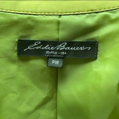 Eddie Bauer エディバウアー　スプリングコート　イエローグリーン　PMの画像