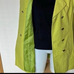 Eddie Bauer エディバウアー　スプリングコート　イエローグリーン　PMの画像