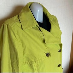 Eddie Bauer エディバウアー　スプリングコート　イエローグリーン　PMの画像