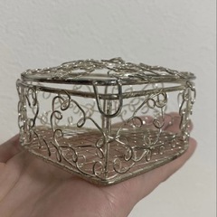 小物ケース　アクセサリーケース ハートケースの画像