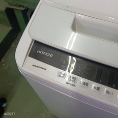 385 送料設置無料   日立　洗濯機　19年製　8㌔　冷蔵庫の画像