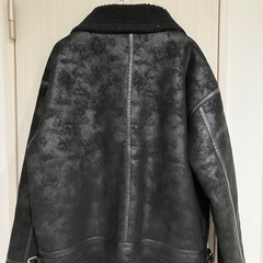 ムートン　レザーの画像