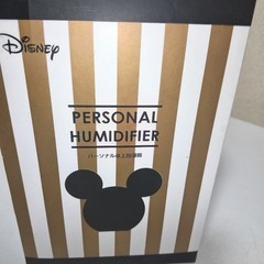 新品未開封 ディズニーシリーズパーソナル卓上加湿器の画像