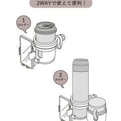 ベビーカー用　ドリンクホルダーの画像