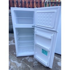 冷蔵庫 130L ハイアール 2019年製の画像