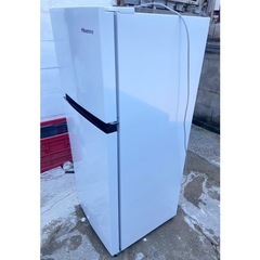 冷蔵庫 120L Hisence 2023年製の画像