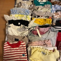 夏物　女の子　100cm〜110cm 合計59点の画像