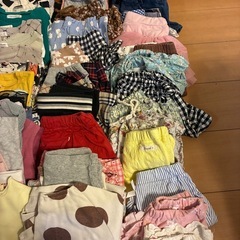 夏物　女の子　100cm〜110cm 合計59点の画像