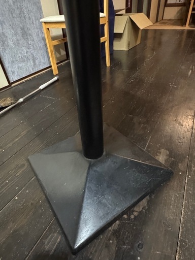 木目調 テーブル  2人用