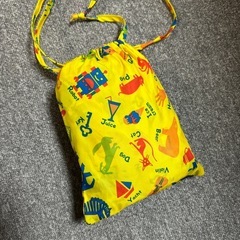 ★子供服★レインコート　イエロー　動物柄の画像
