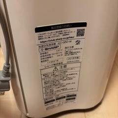 東芝TVとSHARP空気清浄機の2点セットの画像