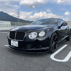 極上車！ 不具合無し！ ベントレーコンチネンタルGT 6.0 W12 黒ボディ 赤革 左ハンドル カスタム 4WD ディーラー車 2012年式！の画像