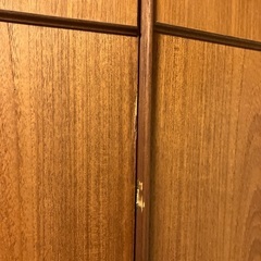 Closet with 2 drawers on bottom (2 pieces)の画像