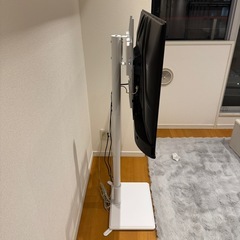 テレビ40インチ　テレビスタンド付き　購入先のURL記載してますの画像