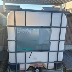 IBCコンテナ貯水農業土木災害【中古】の画像