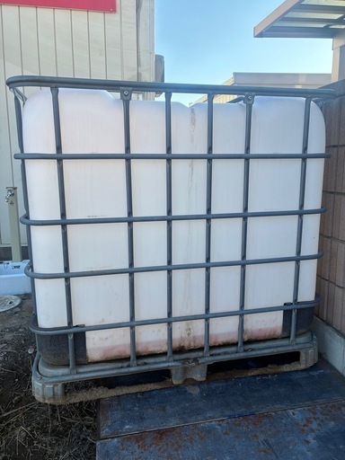 IBCコンテナ貯水農業土木災害【中古】