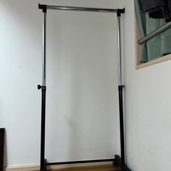 ハンガーラック 高さ調節かのう可能の画像