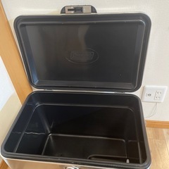  希少☆コールマン 54QTステンレススチールベルトクーラー 51L シルバーの画像