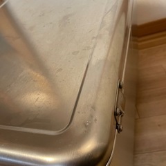  希少☆コールマン 54QTステンレススチールベルトクーラー 51L シルバーの画像