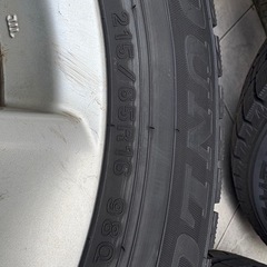 ホイール付きスタッドレス　ベルファイア　2024製　　の画像
