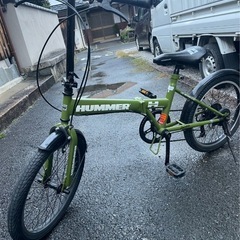 ハマー折りたたみ自転車❗️の画像