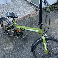 ハマー折りたたみ自転車❗️の画像