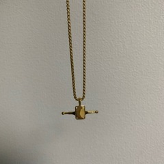 スケボー、スケートボード トラック型ネックレスの画像