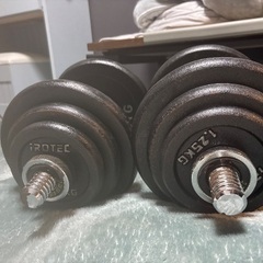 アイロテック　ダンベル➕ezバー120cmの画像