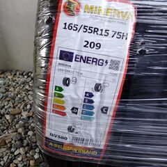 【新品】夏タイヤ MINERVA ミネルバ 209 165/55R15 4本セットの画像