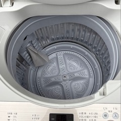 ♻️激安✨美品✨ シャープ 全自動洗濯機 ES-GE6D ☘️6Kg♻️ 2020年製👌配達設置対応 の画像