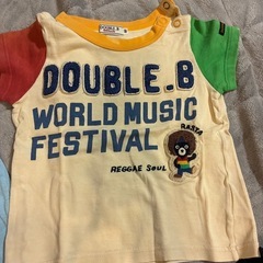 100センチ　半袖　Tシャツ　5点セットの画像