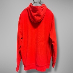 ✨レア・美品✨Supreme スモールボックスロゴ　パーカー L 赤 カナダ製の画像