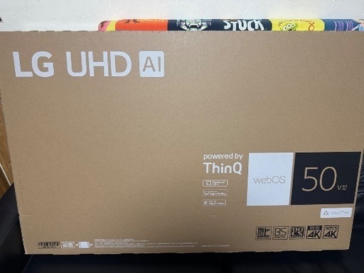 LG UHD AI TV 50V型 50UT801C0JB