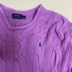 ラルフローレン　長袖ニットの画像