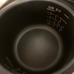 美品　3合　tigerのマイコンジャー炊飯器での画像