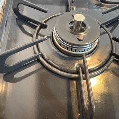 ガステーブル LP (プロパン)ガス用 IC-S39-R 右強火 片面水無し　2025年5月購入の画像