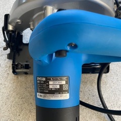 美品 RYOBI電動丸のこの画像