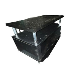 【ジ1120-14】重厚感バツグン‼️ブラックテレビボード　丈夫で安定感の画像