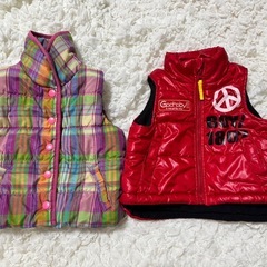 冬用ベスト2着の画像